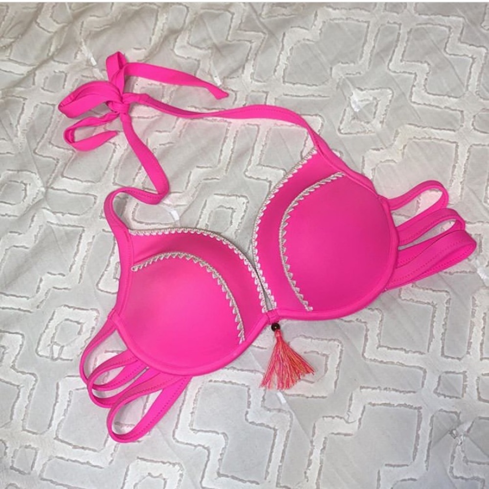 Pink Bikini Top